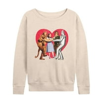 Wizard of Oz - Oz Group Photo Heart - Women's Lightweight French Terry Long Sleeve Shirt