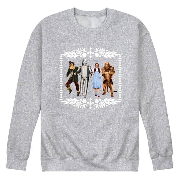 Wizard of Oz - Oz Group White Border - Men's Crew Fleece Sweatshirt