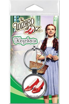 Wizard of Oz Ruby Slippers Keychain
