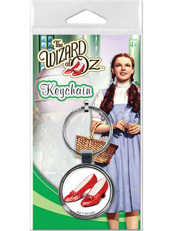 Wizard of Oz Ruby Slippers Keychain
