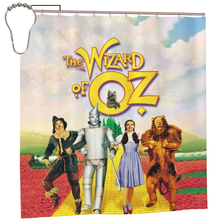 Wizard Of Oz Shower Curtain 100% Polyester Curtains Blackout Window