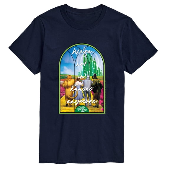 Wizard of Oz - Stained Glass - Men's Short Sleeve Graphic T-Shirt