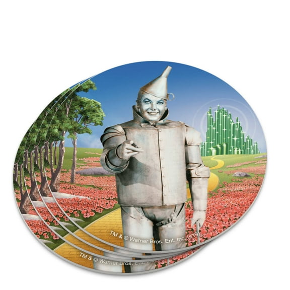 Wizard of Oz Tin Man Character Novelty Coaster Set