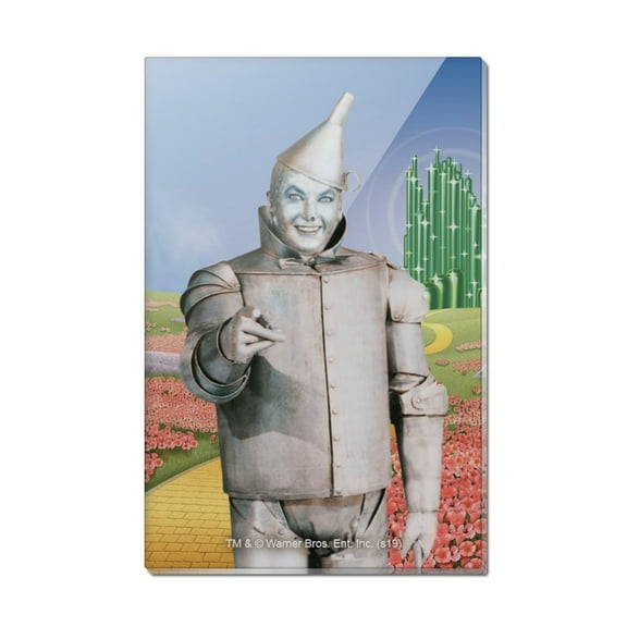 Wizard of Oz Tin Man Character Rectangle Acrylic Fridge Refrigerator Magnet