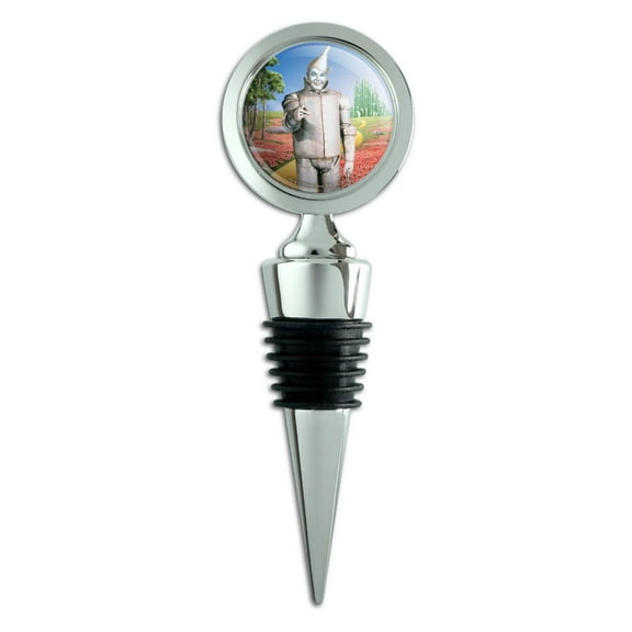 Wizard of Oz Tin Man Character Wine Bottle Stopper