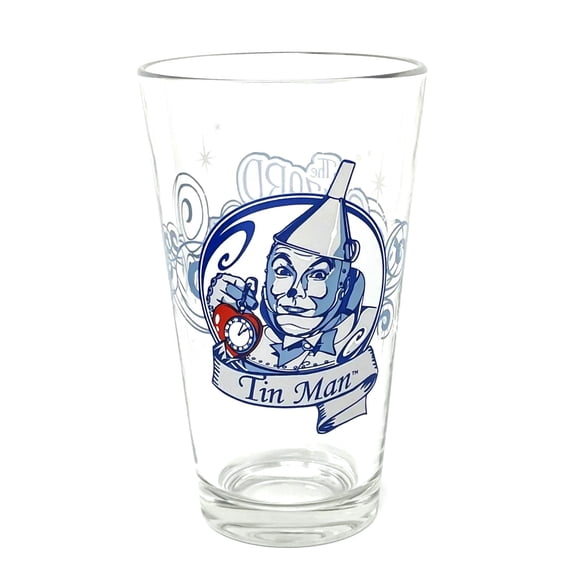 Wizard of Oz Tin Man Tumbler Pint Glass - 16 Ounces
