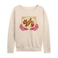 thumbnail image 1 of Wizard of Oz - Toto with Box of Chocolates - Women's Lightweight French Terry Long Sleeve Shirt, 1 of 5