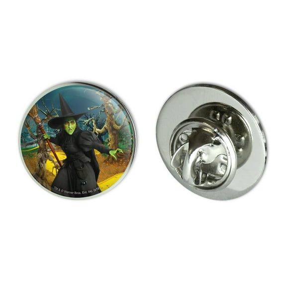 Wizard of Oz Wicked Witch Character Metal 0.75" Lapel Hat Pin Tie Tack Pinback