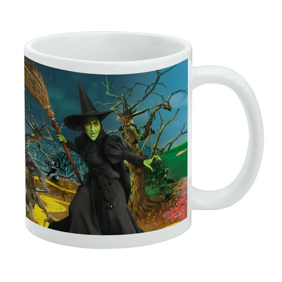 Wizard of Oz Wicked Witch Character White Mug