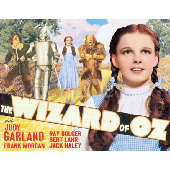 Wizard of Oz Yellow Brick Road Tin Sign - 16x12