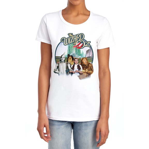 Wizard of Oz were Off to See Wizard Women's T Shirt, White, X-Large