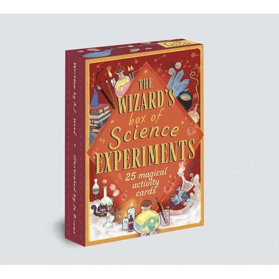 The Wizard's Guides The Wizard's Box of Science Experiments: 25 Magical Activity Cards, (Paperback)