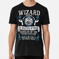 Masters In Usa Wizard the Master Magic Dungeons Dragons white Text S to 5XL Made in ...