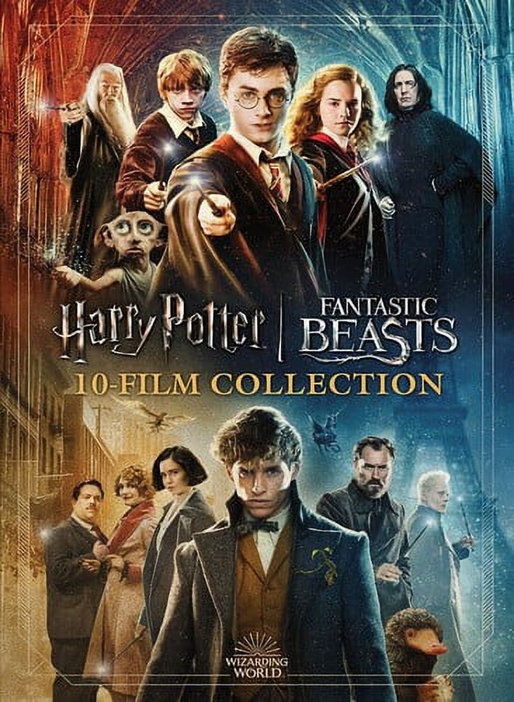 Wizarding World 10-Film Collection (20th Anniversary) (DVD) - image 1 of 4
