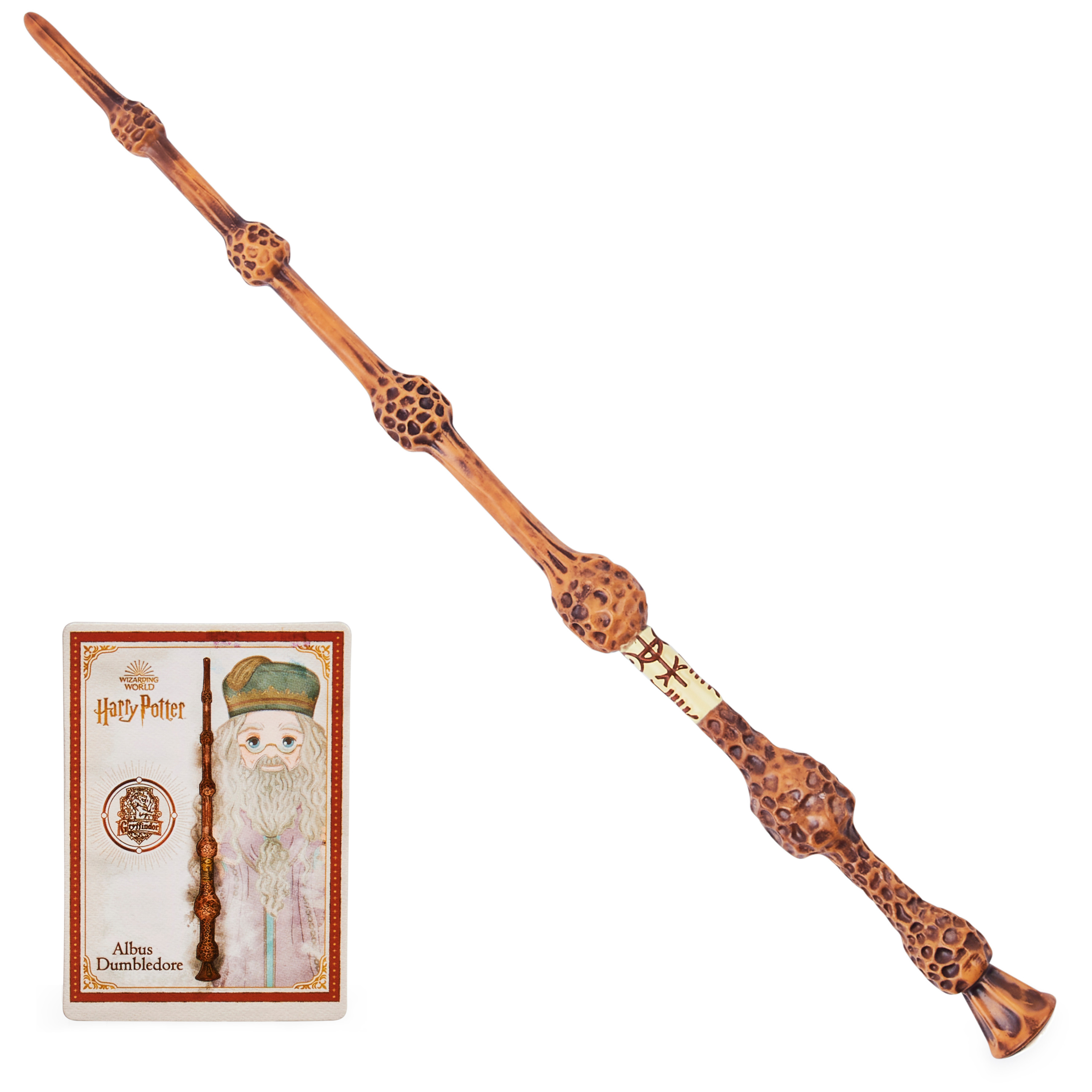 Wizarding World Albus Dumbledore Spellbinding Wand And Spell Card Wizarding World Albus Dumbledore Spellbinding Wand And Spell Card