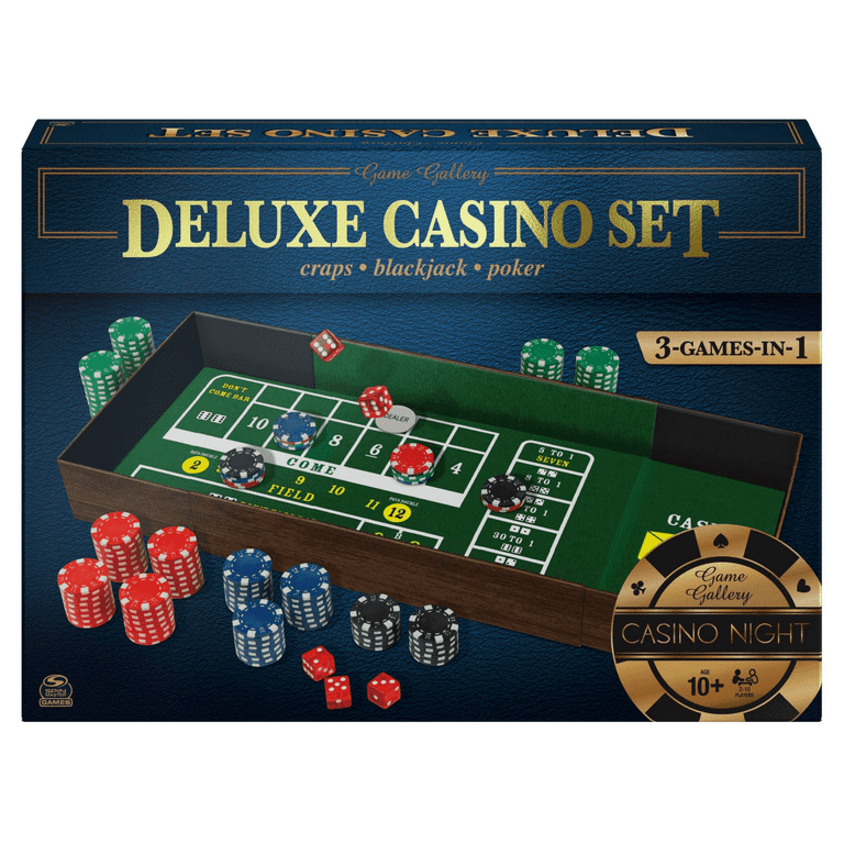 Poker Set Engelhart Casino-Set Mit Roulette Blackjack Komplett