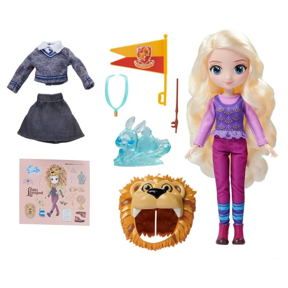 Wizarding World Harry Potter, 8-inch Luna Lovegood Collectible Fashion Doll Gift Set