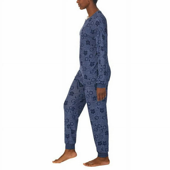 Wizarding World Harry Potter Character Ladies' 2-piece Lounge Set (Navy, Small)