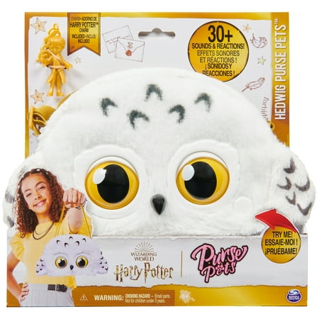 Wizarding World Harry Potter, Hedwig Purse Pet, 30+ Sounds & Reactions