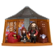 Wizarding World, Harry Potter Playset, Hagrid's Hut with 2 Figures and 9 Doll Accessories