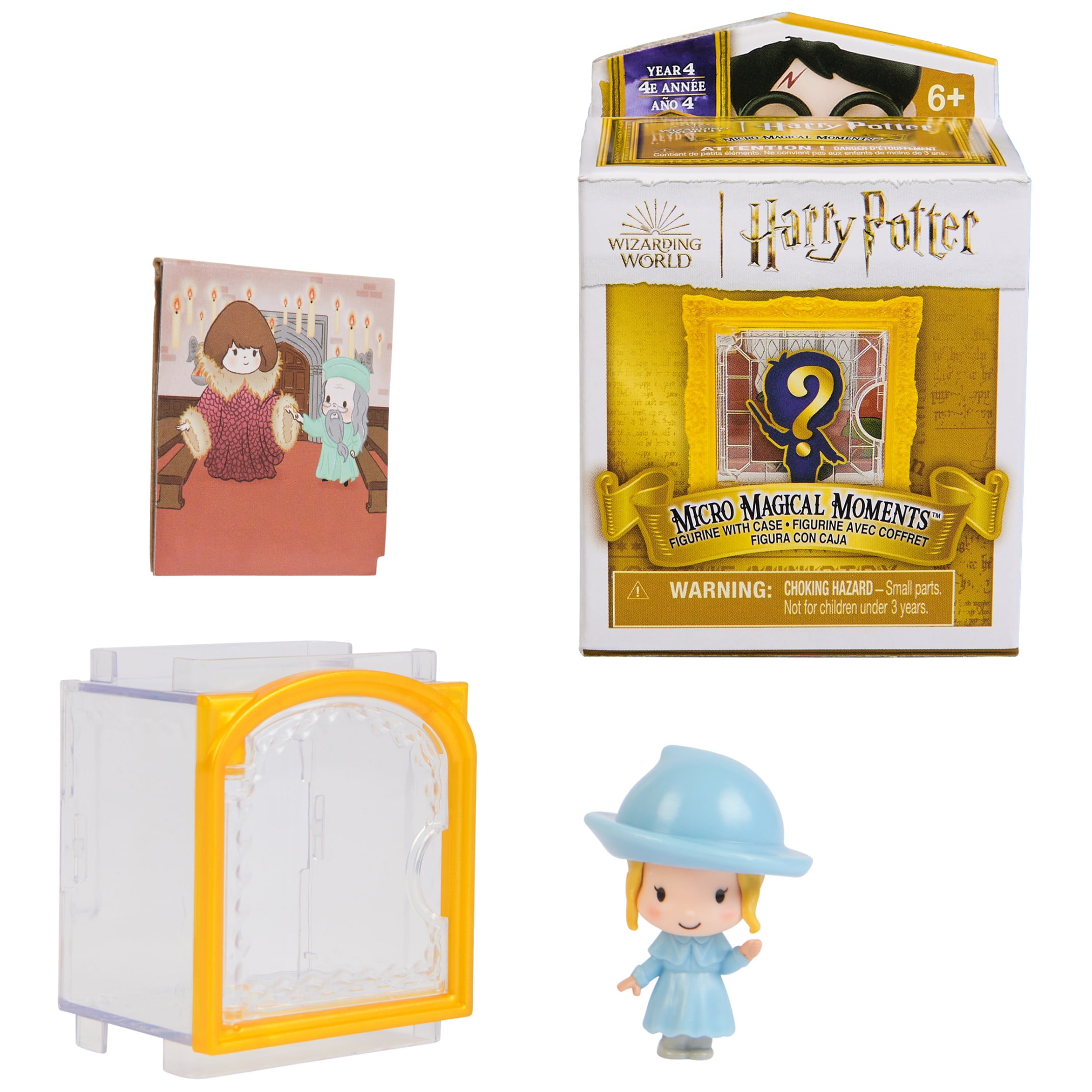 Wizarding World Harry Potter, Year 4 Micro Magical Moments Blind Box Doll Figure 1-Pack, Styles Vary