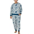 thumbnail image 1 of Wizarding World Ladies' Harry Potter Fleece 2-Piece Pajama Set, Turquoise Medium, 1 of 4
