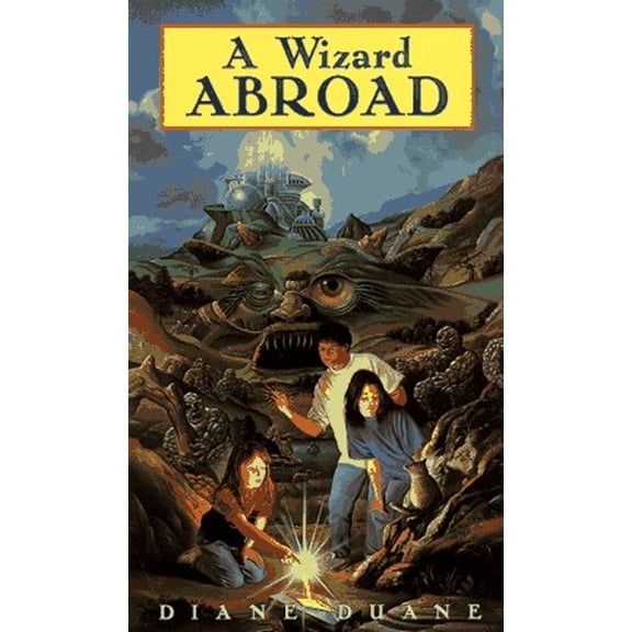 Pre-Owned A Wizard Abroad: The Fourth Book in the Young Wizards Series (Hardcover) 0152012095 9780152012090
