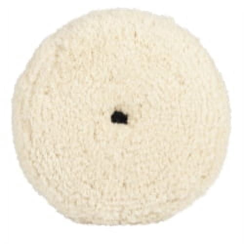 Wizards Wool Blend Buffing Pads – 7.5" 50/50 Wool & Polyester Pads for Cutting & Finishing | Car Polishing Pads