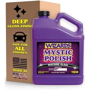 Wizards Mystic Polish Buffing Liquid Cutting Compound & Machine Glaze for Swirl and Scratch Removal (1 Gallon)