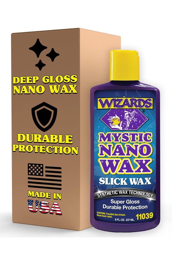Products Mystic Nano Car Wax Polish Extreme Gloss Polishing Compound Car Polisher Kit, 8 oz
