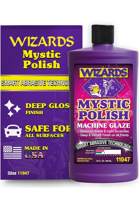 Products Mystic Polish Machine Glaze Polishing Compound Water-Based Car Scratch Remover, 32 oz