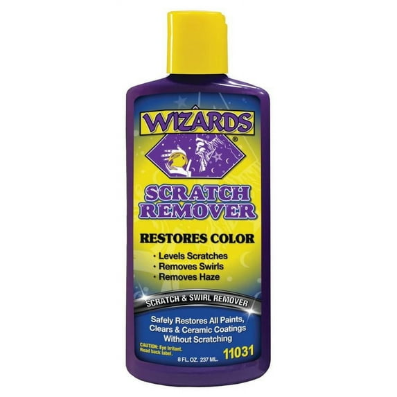 Wizard Products Car Scratch Remover for Ceramic Coating, Fiberglass, Scratch Remover for Vehicles, 8 fl oz