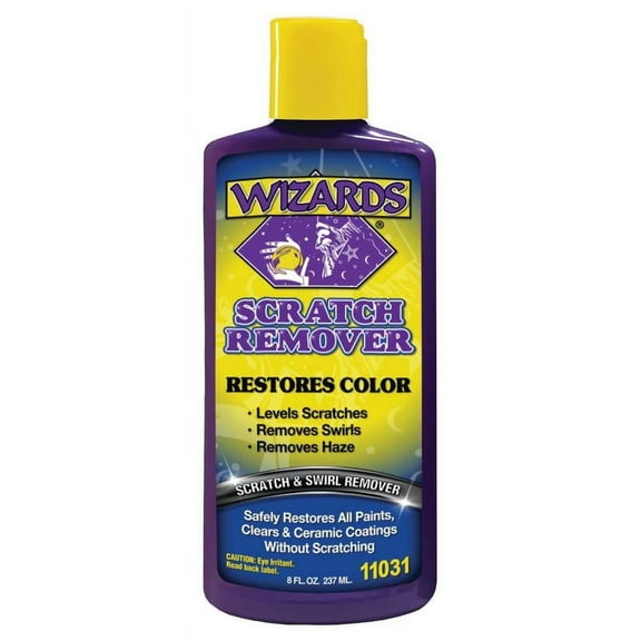 Wizard Products Car Scratch Remover for Ceramic Coating, Fiberglass, Scratch Remover for Vehicles, 8 fl oz
