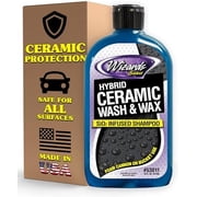 Wizards Products Select Hybrid Ceramic Car Wash & Wax Car Wash Soap Car Cleaning Kit, 16 fl oz