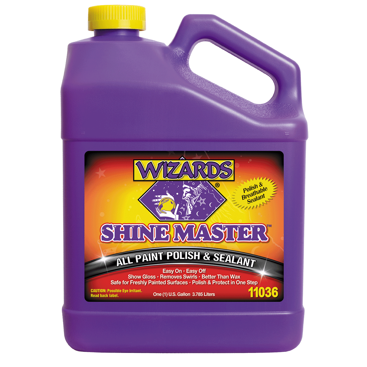 Wizards Shine Master Polish and Sealant Cleans, Polishes and Seals