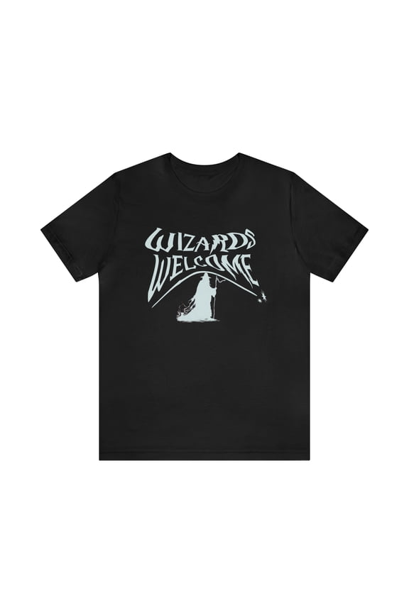 Wizards Welcome Unisex Jersey Short Sleeve Tee
