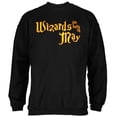 thumbnail image 1 of Wizards are born in May Mens Sweatshirt Black X-LG, 1 of 1