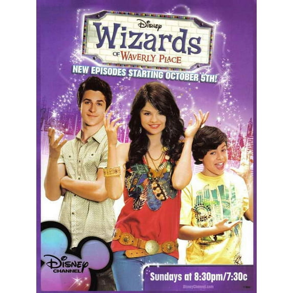 Wizards of Waverly Place (TV) Movie POSTER 11" x 17" Style B