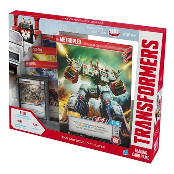 Transformers Metroplex Autobot City Trading Card Game Deck