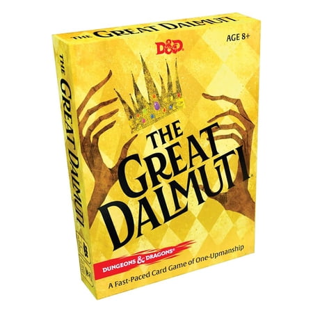 Wizards of the Coast The Great Dalmuti: Dungeons & Dragons | D&D Card Game | 4?8 Players | Ages 8+
