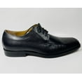 thumbnail image 1 of Wizfort Men's Leather Moc Toe Oxford Style 760, Black - Size 44, 1 of 5
