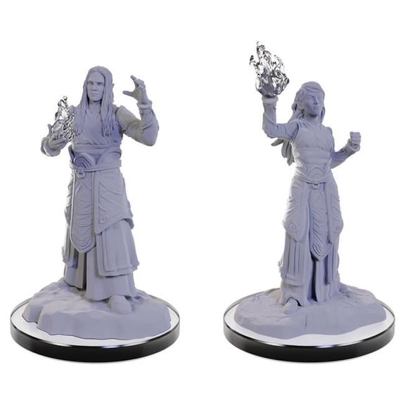 Wizkids WZK90672 Dungeons & Dragons Nolzurs Marvelous Miniatures Elf Wizards Wave 22 Figurine
