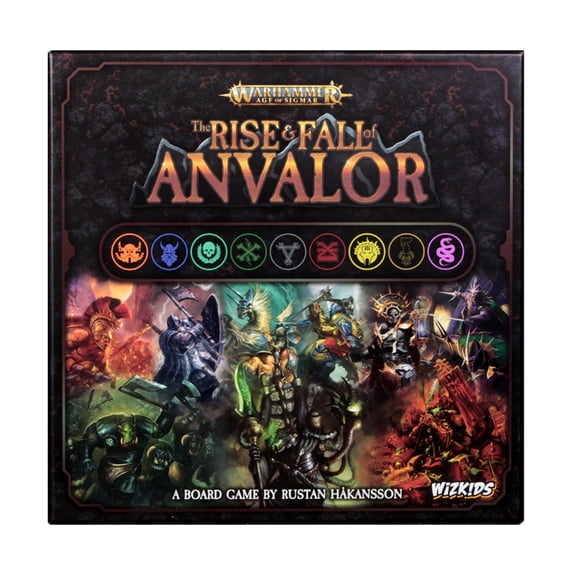Wizkids Games Warhammer Age Of Sigmar Board Game: The Rise & Fall Of Anvalor