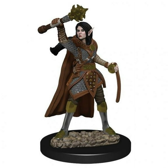 Wizkids Premium Painted D&D Miniatures 93021 Female Elf Cleric