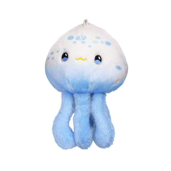 Wizlet 11.8 inch Jellyfish Plushie Toy, Stuffed Animal Plush, Plushy and Squishy Jellyfish with Soft Fabric and Stuffing, Chubby Body Pillow Plush Animal Toys (B)