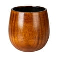 thumbnail image 1 of Wizlet Charred Wooden Drinking Glass, Wooden Whiskey Glasses, Bourbon Glass Gifts for Men, Wooden Old Fashioned Glass,Unique Whiskey Gifts for Men (B_240ml), 1 of 3