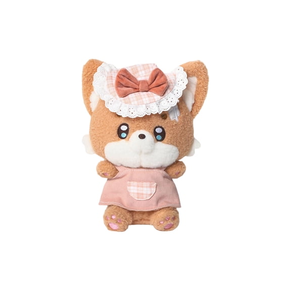 Wizlet Cute Fox Stuffed Animal Fox Plushie Toy,11.4in Plush Sleeping Pillow, Creative And Adorable Plush Toys, Best gift for Valentine's Day, Easter, Birthdays (Fox)