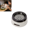 thumbnail image 1 of Wizlet No Spill Pet Water Bowl, Leak Proof Water Dispenser for Dogs and Cats, Ideal for Home and Car Travel_Light Gray, 1 of 6