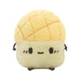 thumbnail image 1 of Wizlet Pineapple bun Plush Toy - Soft Stuffed Pineapple bun Gift, 4.33 inch Cute Food Stuffed Animals Pillow for Kids & Adults C, 1 of 6