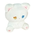 thumbnail image 1 of Wizlet White Cat Plush, Cute Cat Stuffed Animals Plushies for Girls, Kawaii Kitten Plushie Soft Cuddle Pillow for Kids, Birthday Gift for Kids Boys Girls Multicolor eye, 1 of 5
